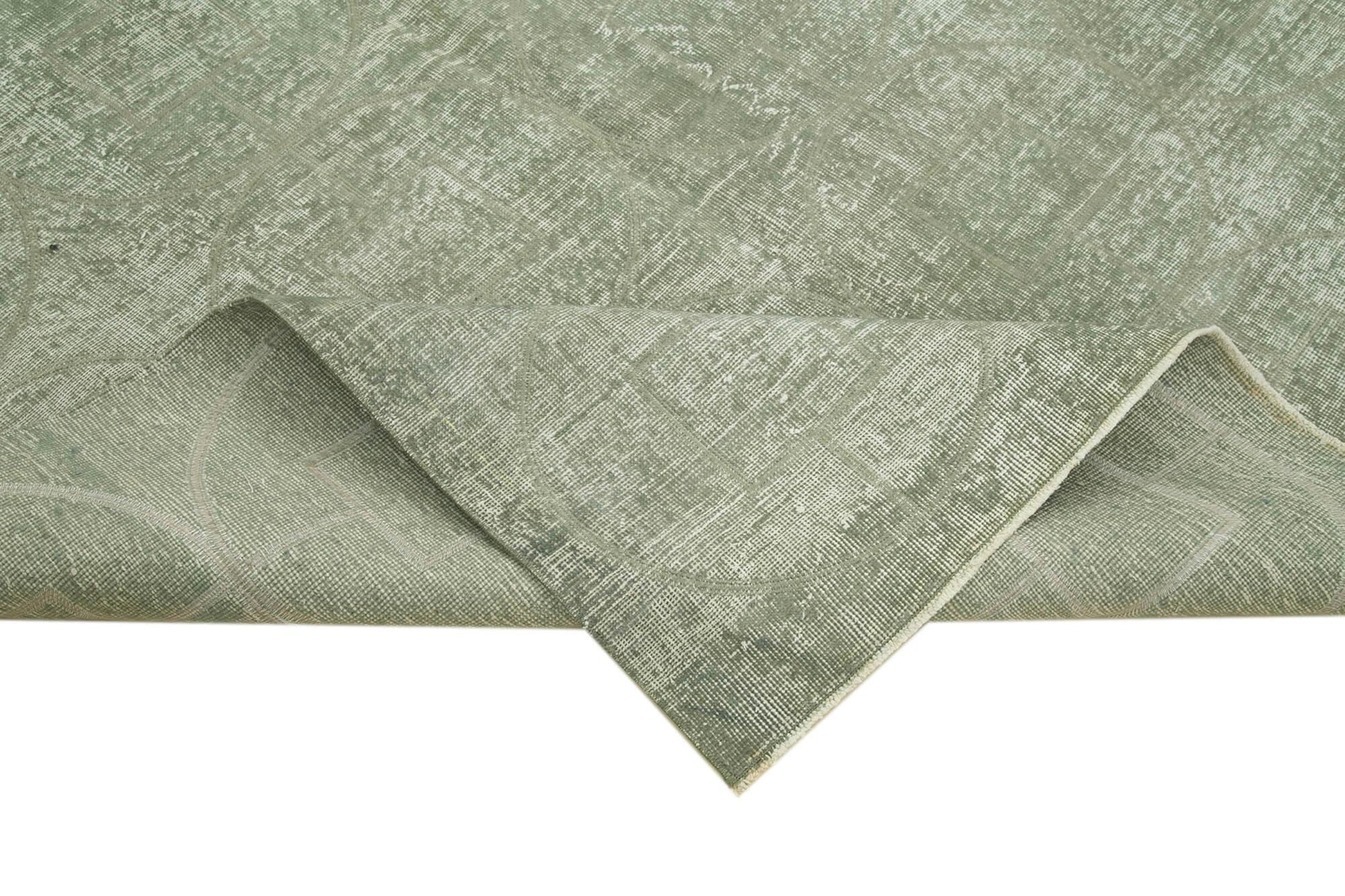 Geometric Carpet Gri Geometrik Pamuk Yün El Dokuma Halısı 190x290 Agacan