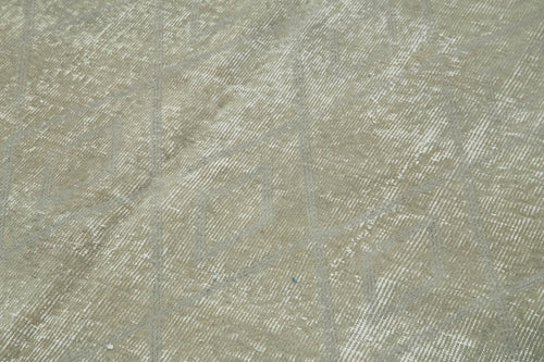 Geometric Carpet Gri Geometrik Pamuk Yün El Dokuma Halısı 152x250 Agacan