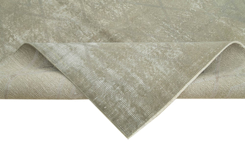 Geometric Carpet Gri Geometrik Pamuk Yün El Dokuma Halısı 152x250 Agacan