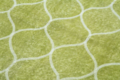 Geometric Carpet Yeşil Geometrik Pamuk Yün El Dokuma Halısı 150x227 Agacan