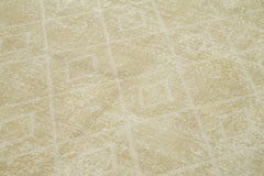 Geometric Carpet Bej Geometrik Pamuk Yün El Dokuma Halısı 195x292 Agacan