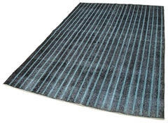 Geometric Carpet Siyah Geometrik Pamuk Yün El Dokuma Halısı 163x261 Agacan