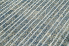 Geometric Carpet Gri Geometrik Pamuk Yün El Dokuma Halısı 170x277 Agacan