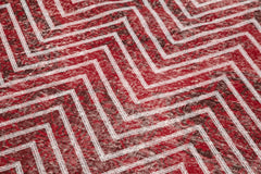 Geometric Carpet Kırmızı Geometrik Pamuk Yün El Dokuma Halısı 146x382 Agacan