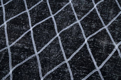 Geometric Carpet Siyah Geometrik Pamuk Yün El Dokuma Halısı 147x367 Agacan