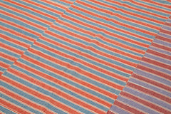 Striped Kilim Kırmızı Çizgili Pamuk Yün El Dokuma Halısı 182x250 Agacan