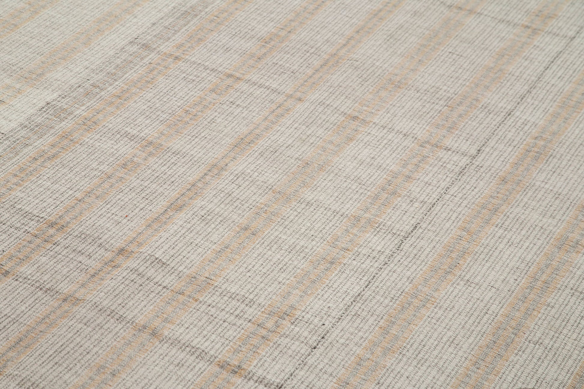 Striped Kilim Mor Çizgili Pamuk Yün El Dokuma Halısı 196x355 Agacan