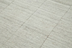 Striped Kilim Bej Çizgili Pamuk Yün El Dokuma Halısı 181x309 Agacan