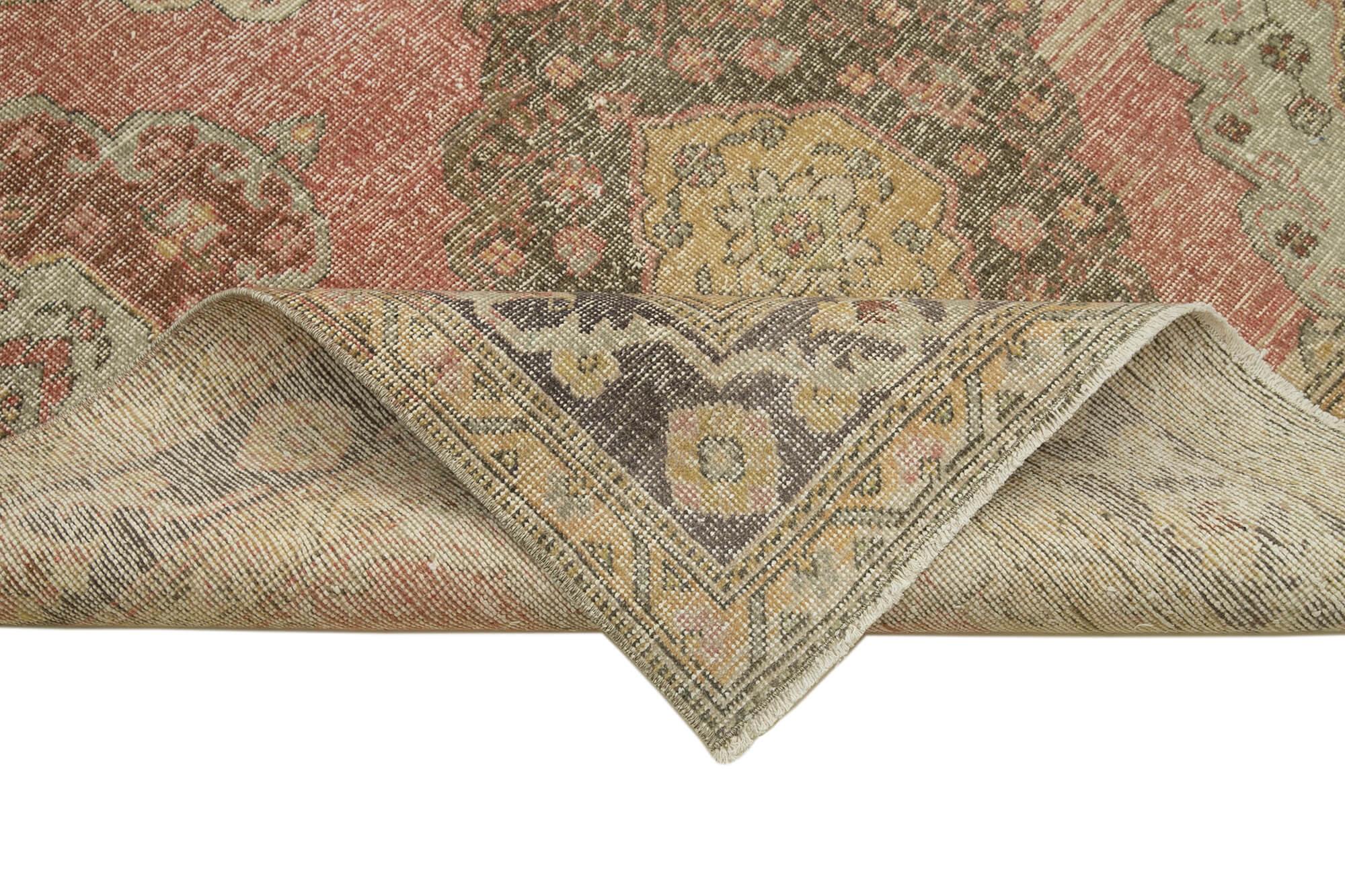 Zile Bej Eskitme Pamuk Yün El Dokuma Halısı 144x379 Agacan