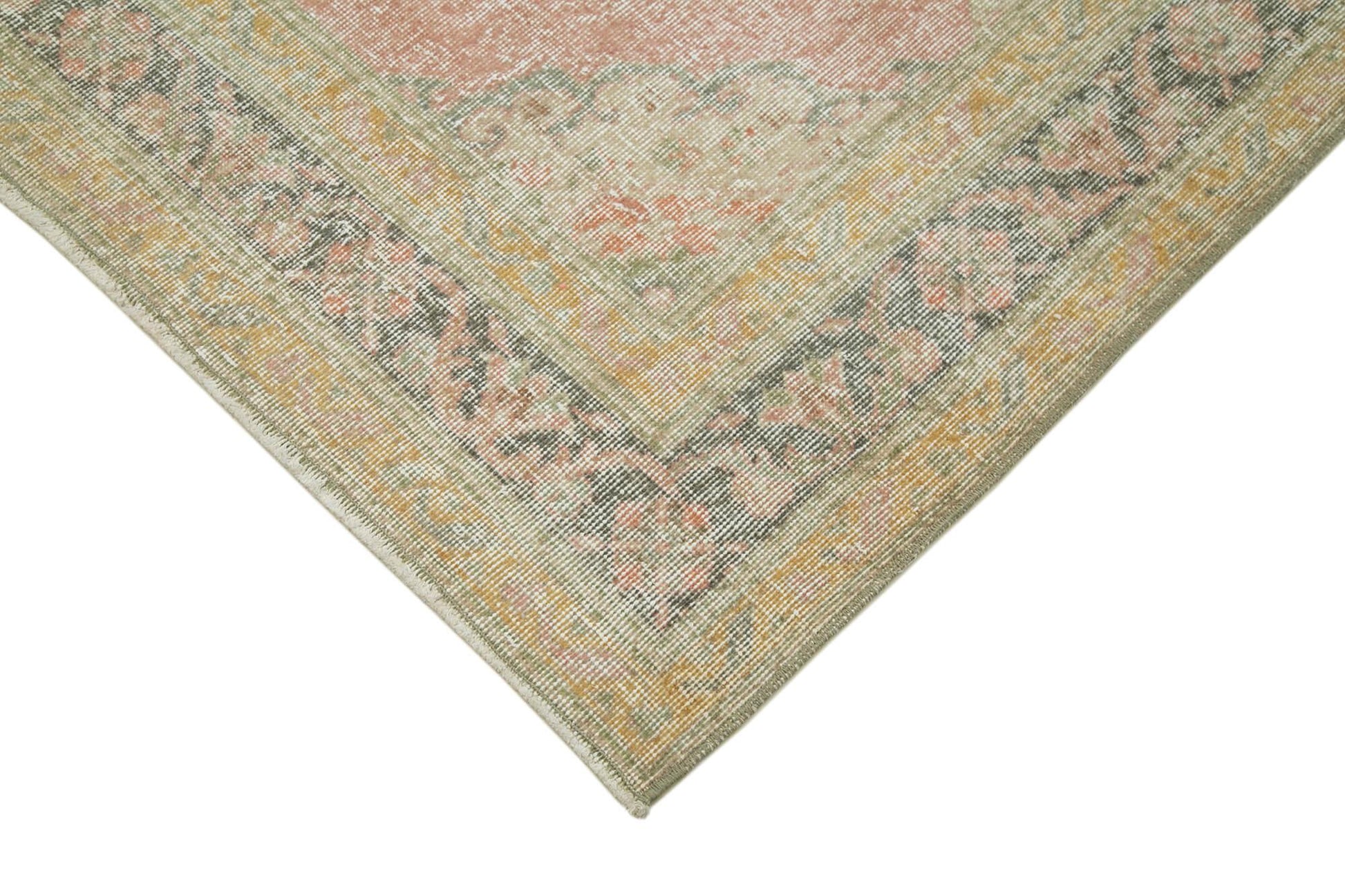 Zile Bej Eskitme Pamuk Yün El Dokuma Halısı 146x390 Agacan