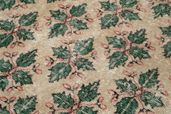 Checkered Kilim Bej Damalı Pamuk Yün El Dokuma Halısı 140x253 Agacan