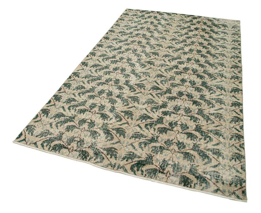 Checkered Kilim Bej Damalı Pamuk Yün El Dokuma Halısı 153x262 Agacan