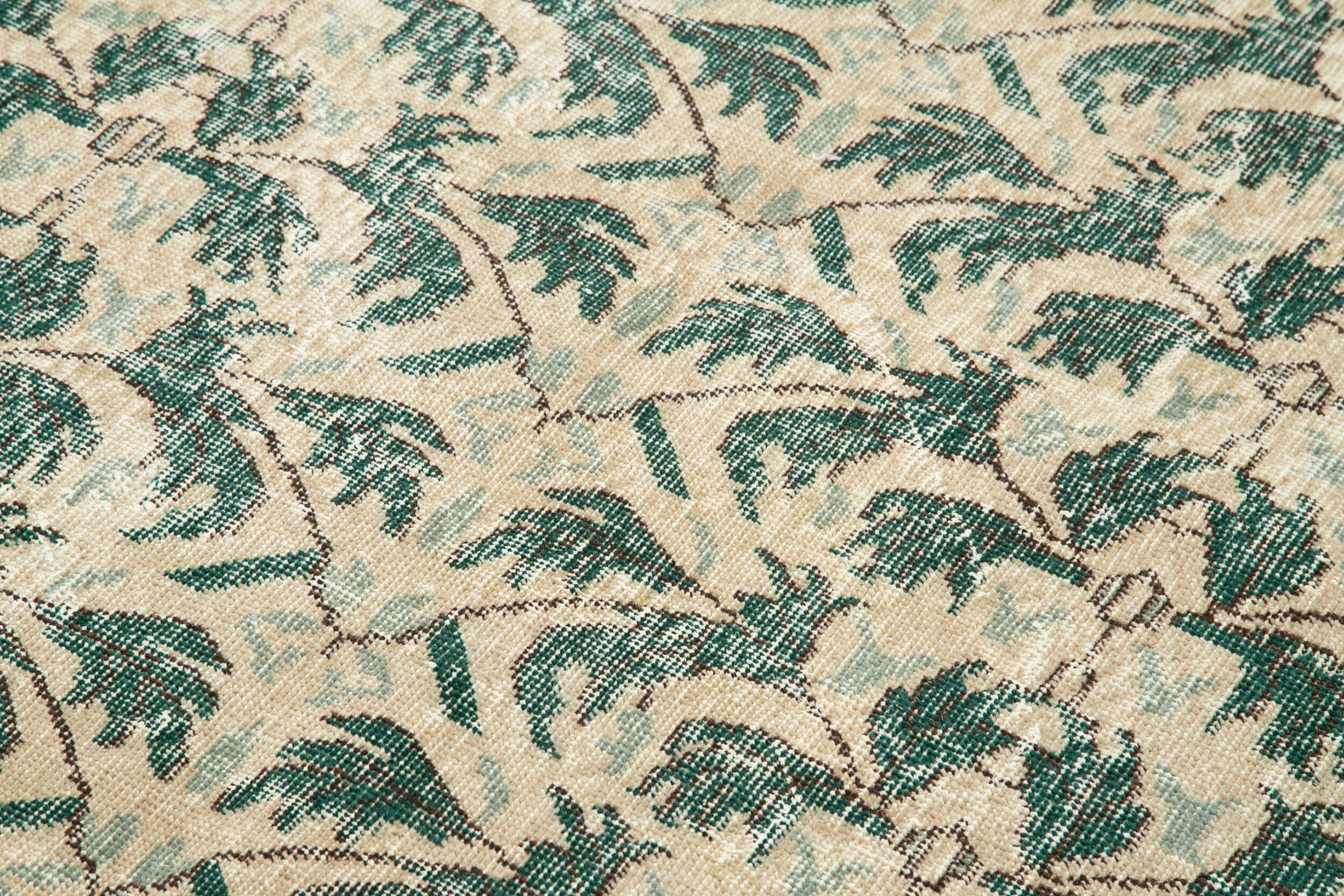 Checkered Kilim Bej Damalı Pamuk Yün El Dokuma Halısı 153x262 Agacan