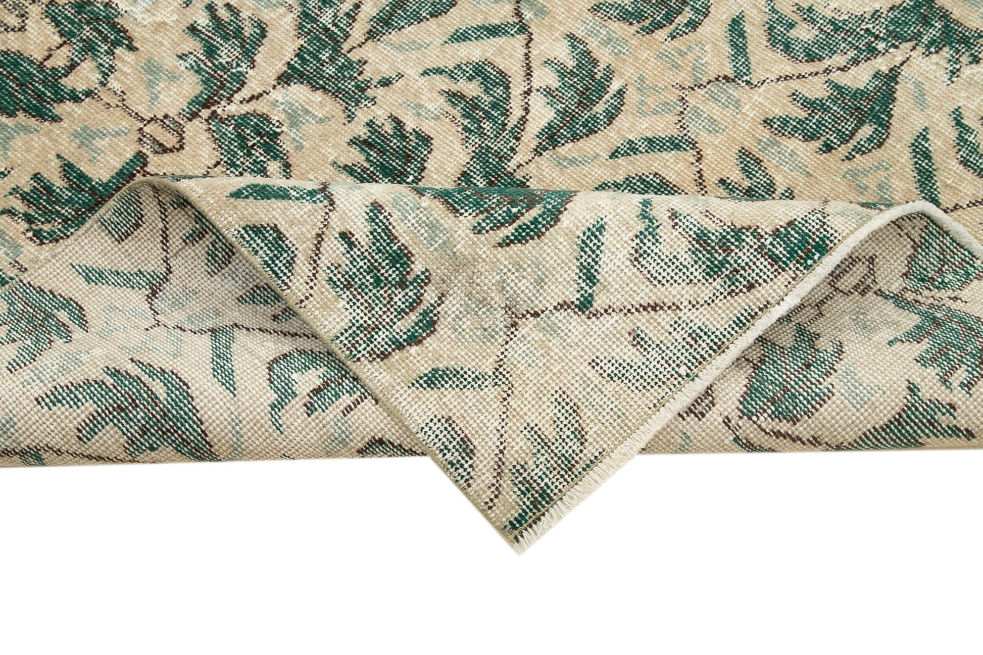 Checkered Kilim Bej Damalı Pamuk Yün El Dokuma Halısı 153x262 Agacan