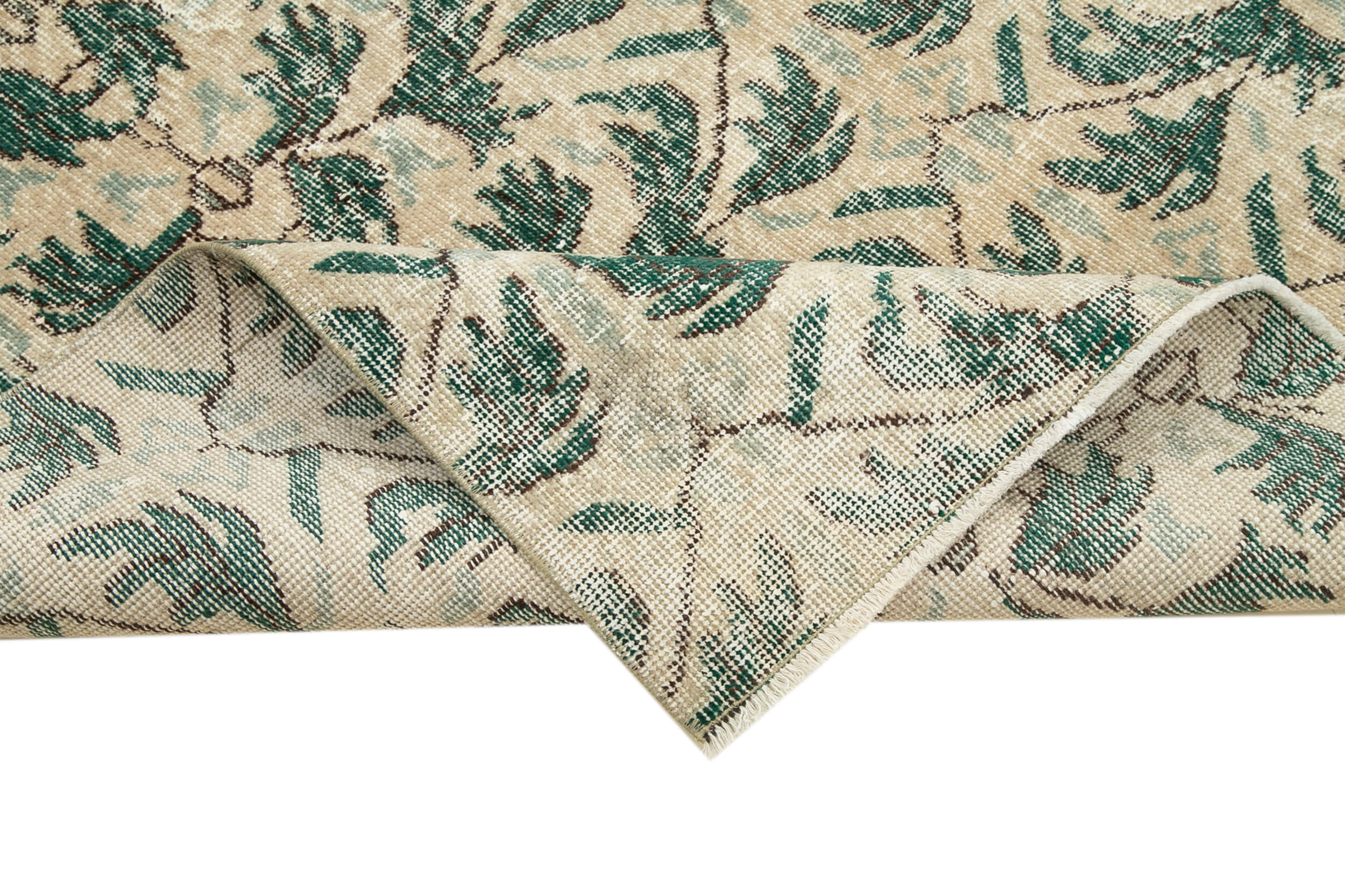 Checkered Kilim Bej Damalı Pamuk Yün El Dokuma Halısı 153x262 Agacan