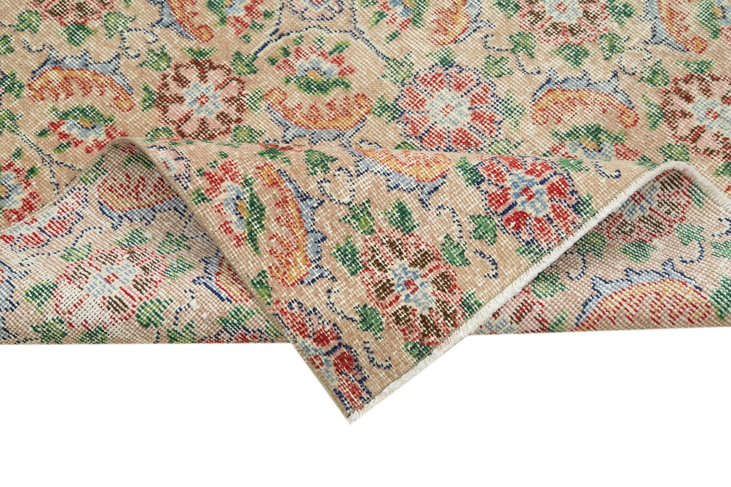 Checkered Kilim Beyaz Damalı Pamuk Yün El Dokuma Halısı 153x247 Agacan