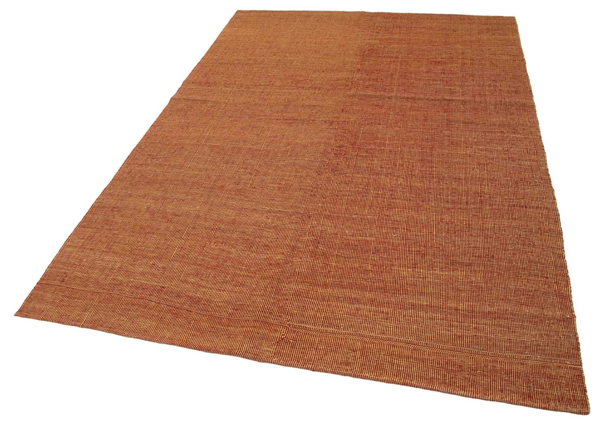 Zollanvari Turuncu Modern Yün El Dokuma Halısı 168x247 Agacan