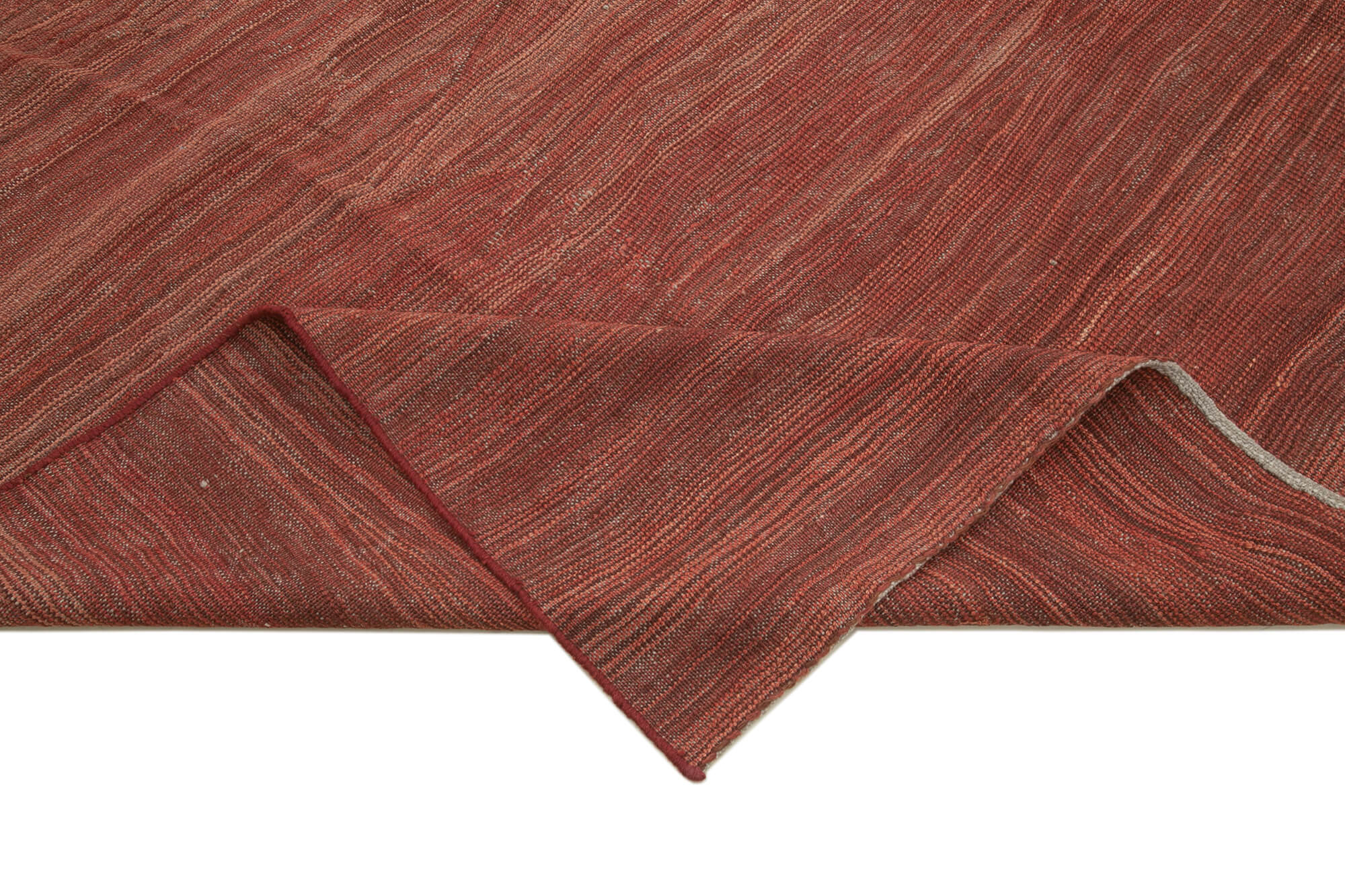 Zollanvari Kırmızı Modern Yün El Dokuma Halısı 277x361 Agacan