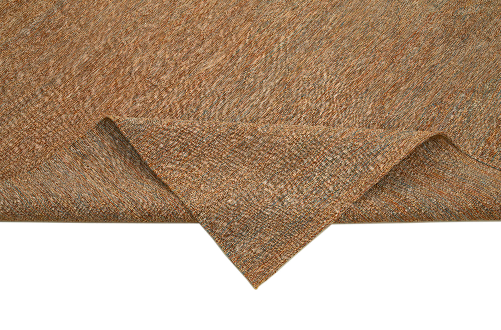 Zollanvari Turuncu Modern Yün El Dokuma Halısı 269x347 Agacan