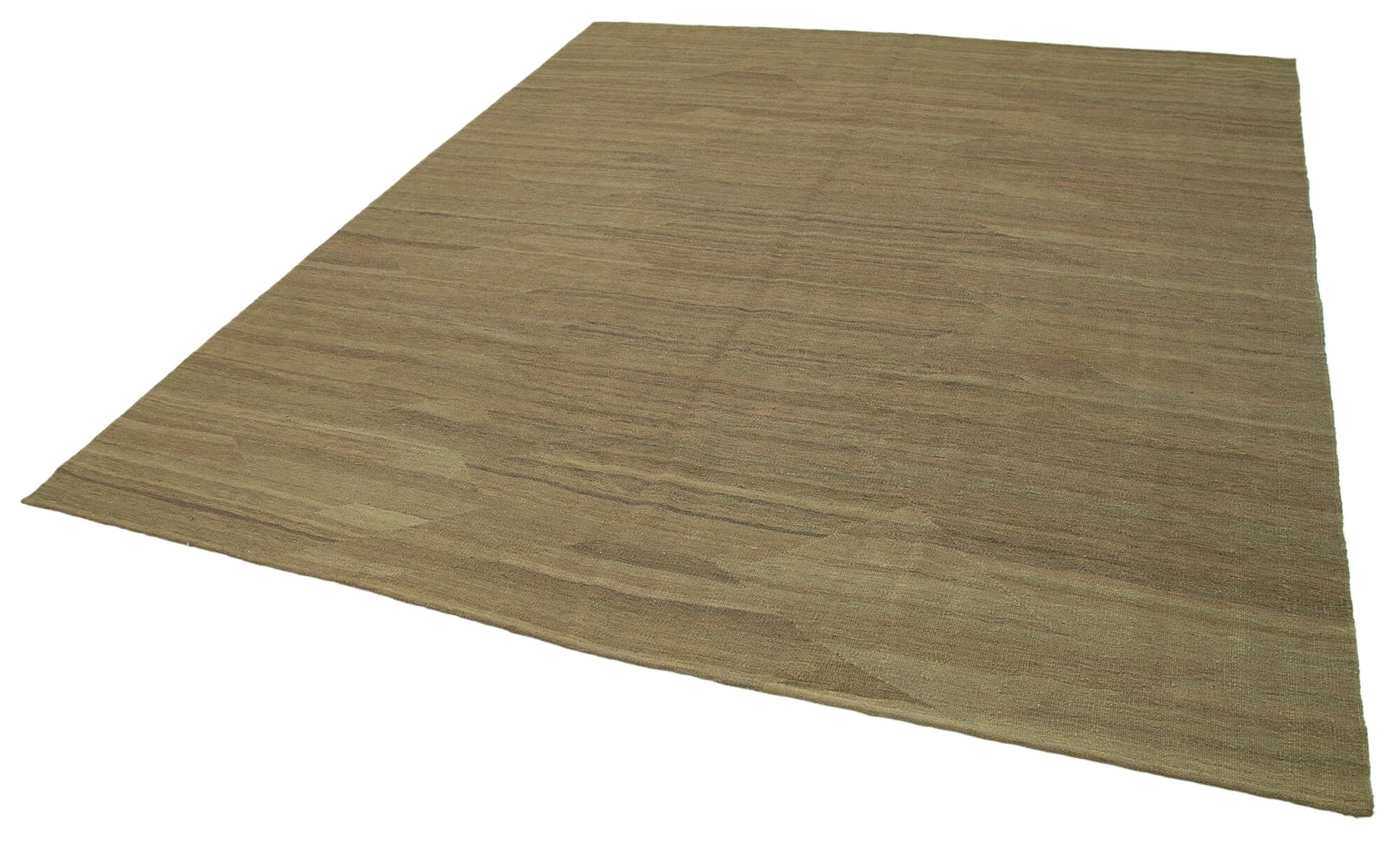 Zollanvari Kahverengi Modern Yün El Dokuma Halısı 244x296 Agacan