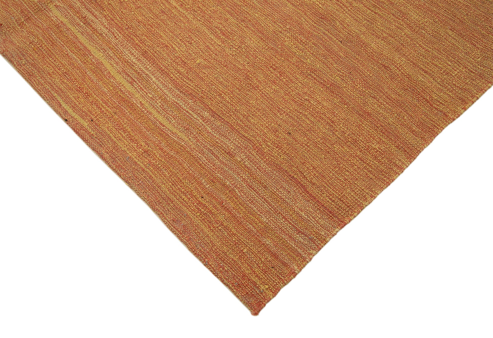 Zollanvari Turuncu Modern Yün El Dokuma Halısı 166x214 Agacan
