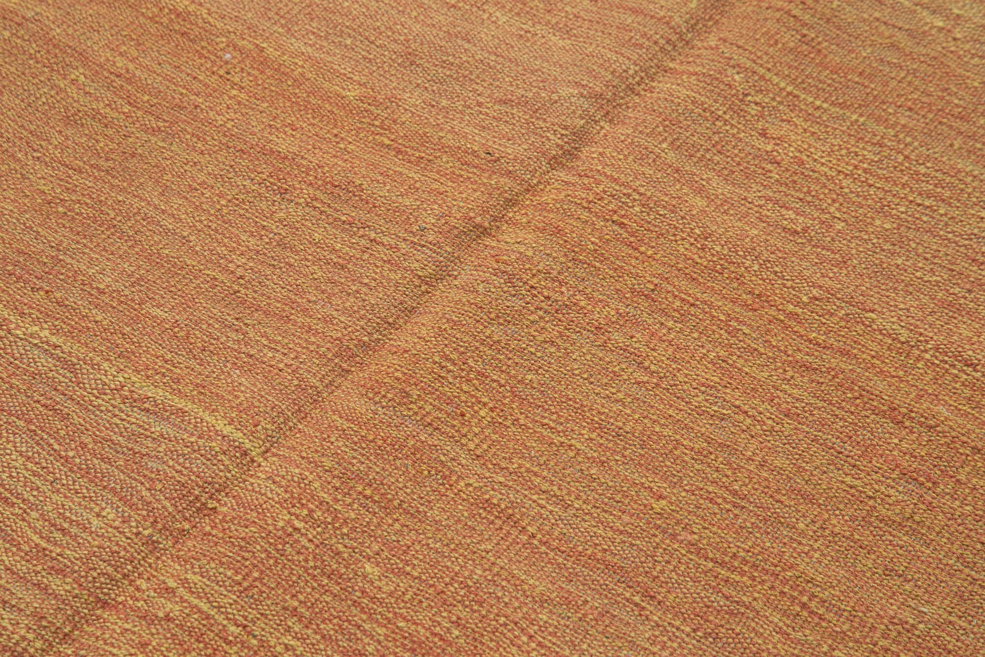 Zollanvari Turuncu Modern Yün El Dokuma Halısı 166x214 Agacan