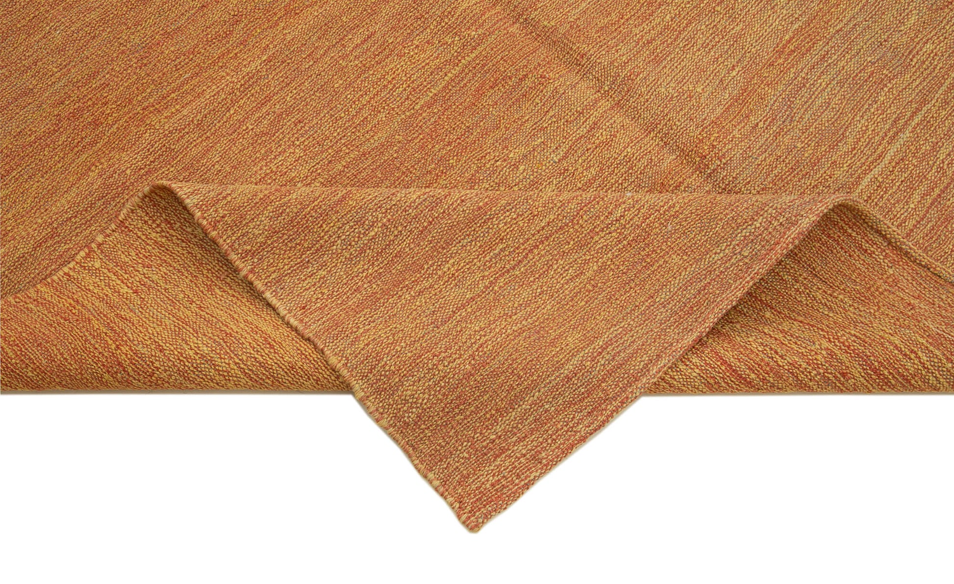 Zollanvari Turuncu Modern Yün El Dokuma Halısı 166x214 Agacan