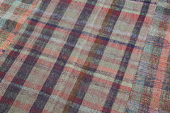 Kırk Yama Gri Patchwork Pamuk Yün El Dokuma Halısı 203x300 Agacan