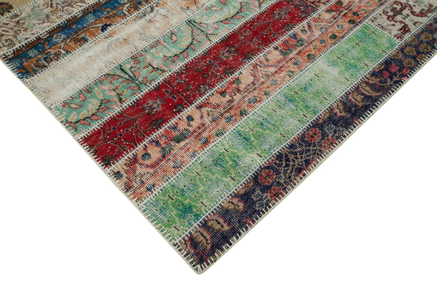 6 Metrekare El Dokuma Yün Halı Çok Renkli Kırmızı 204x308 cm 30999 – Oturma odası kullanımı