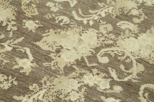 Taspinar Bej Klasik Yün El Dokuma Halısı 133x245 Agacan