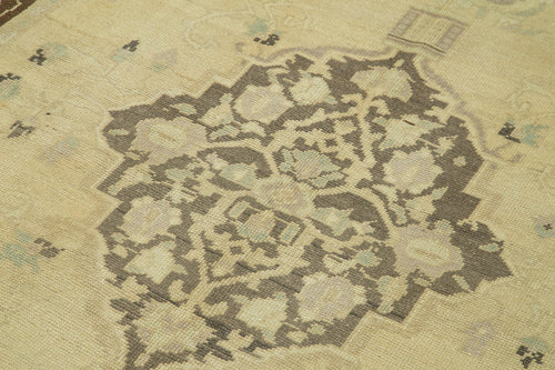 Taspinar Bej Klasik Yün El Dokuma Halısı 154x261 Agacan