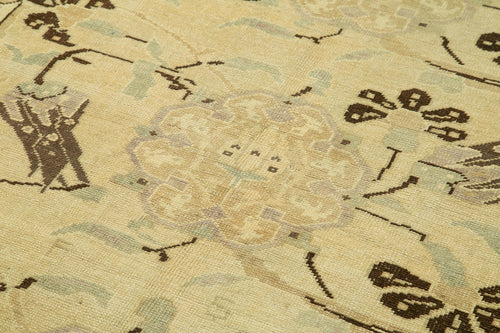 Taspinar Bej Klasik Yün El Dokuma Halısı 156x281 Agacan