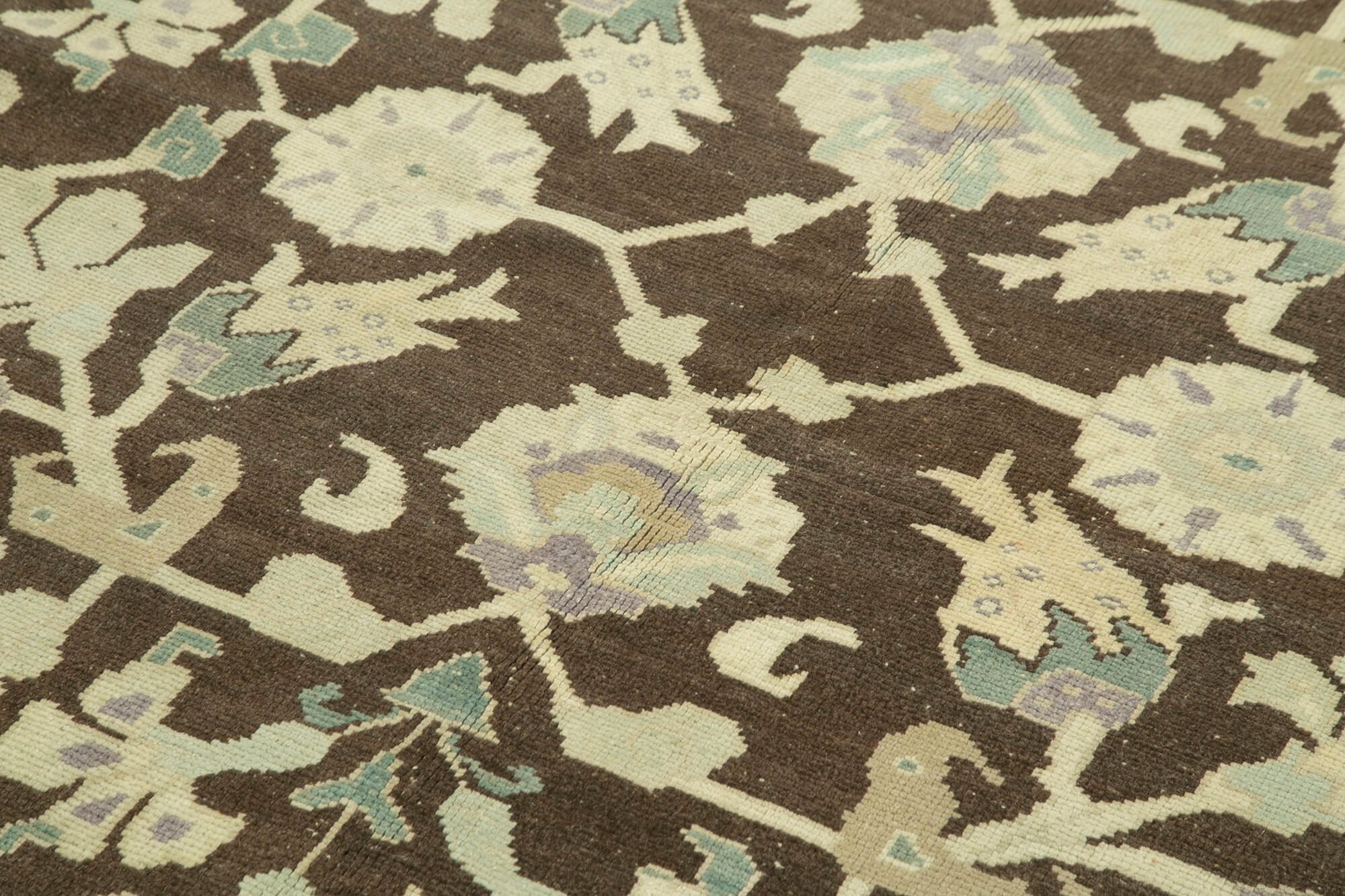 Taspinar Bej Klasik Yün El Dokuma Halısı 151x263 Agacan