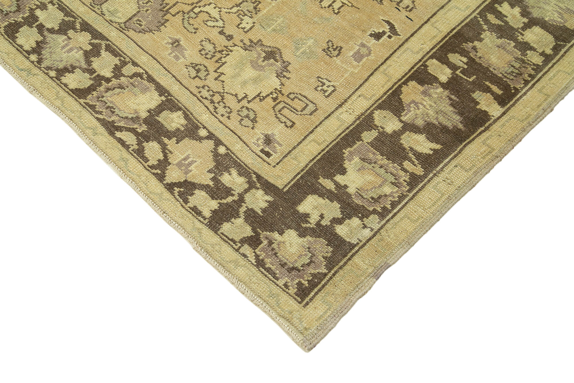 Taspinar Bej Klasik Yün El Dokuma Halısı 150x223 Agacan