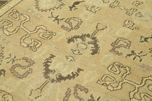 Taspinar Bej Klasik Yün El Dokuma Halısı 150x223 Agacan