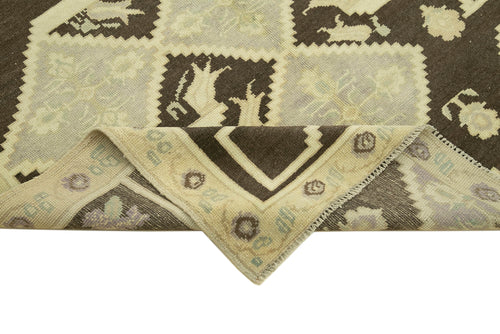 Taspinar Bej Klasik Yün El Dokuma Halısı 140x231 Agacan