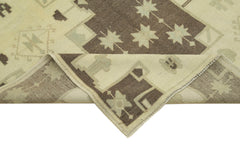 Taspinar Bej Klasik Yün El Dokuma Halısı 127x227 Agacan