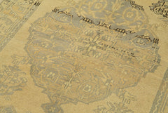 Taspinar Bej Klasik Yün El Dokuma Halısı 105x210 Agacan