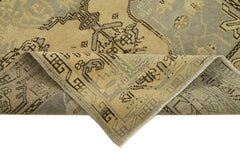 Taspinar Bej Klasik Yün El Dokuma Halısı 105x210 Agacan