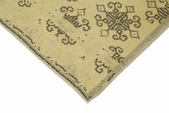 Taspinar Bej Klasik Yün El Dokuma Halısı 86x190 Agacan