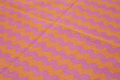 Geometric Duri Mor Geometrik Pamuk Yün El Dokuma Halısı 182x272 Agacan