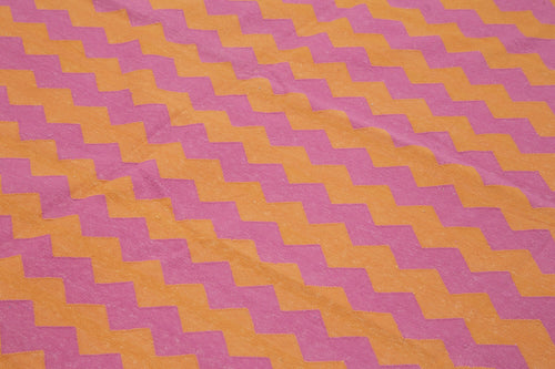 Geometric Duri Turuncu Geometrik Pamuk Yün El Dokuma Halısı 240x300 Agacan