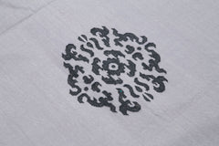 Geometric Duri Mor Geometrik Pamuk Yün El Dokuma Halısı 238x300 Agacan