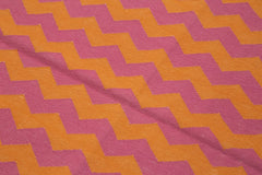 Geometric Duri Turuncu Geometrik Pamuk Yün El Dokuma Halısı 106x168 Agacan