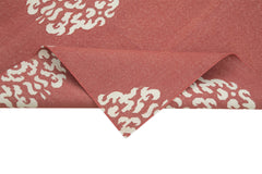 Geometric Duri Kırmızı Geometrik Pamuk Yün El Dokuma Halısı 111x170 Agacan