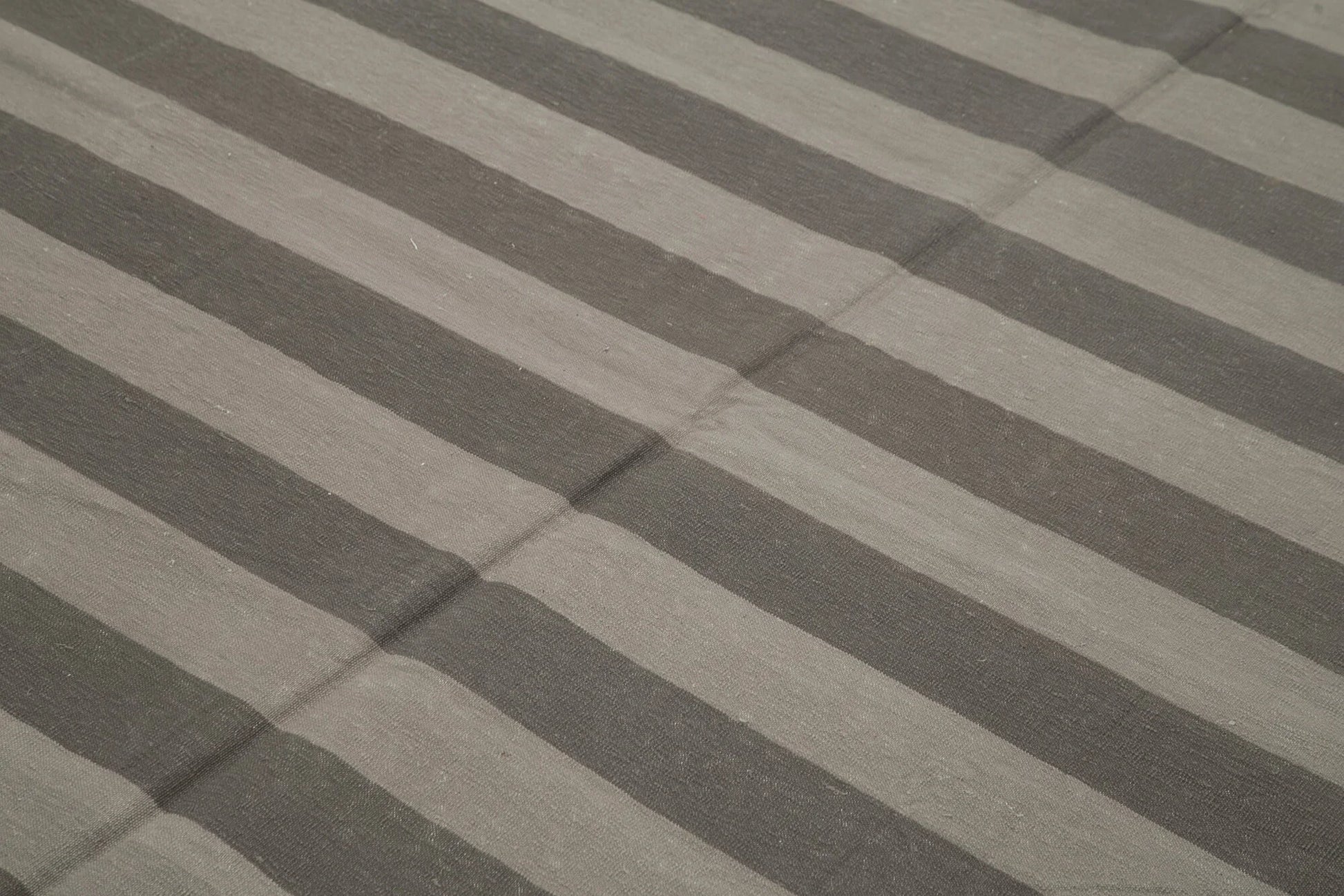 Geometric Duri Kahverengi Geometrik Pamuk Yün El Dokuma Halısı 243x305 Agacan