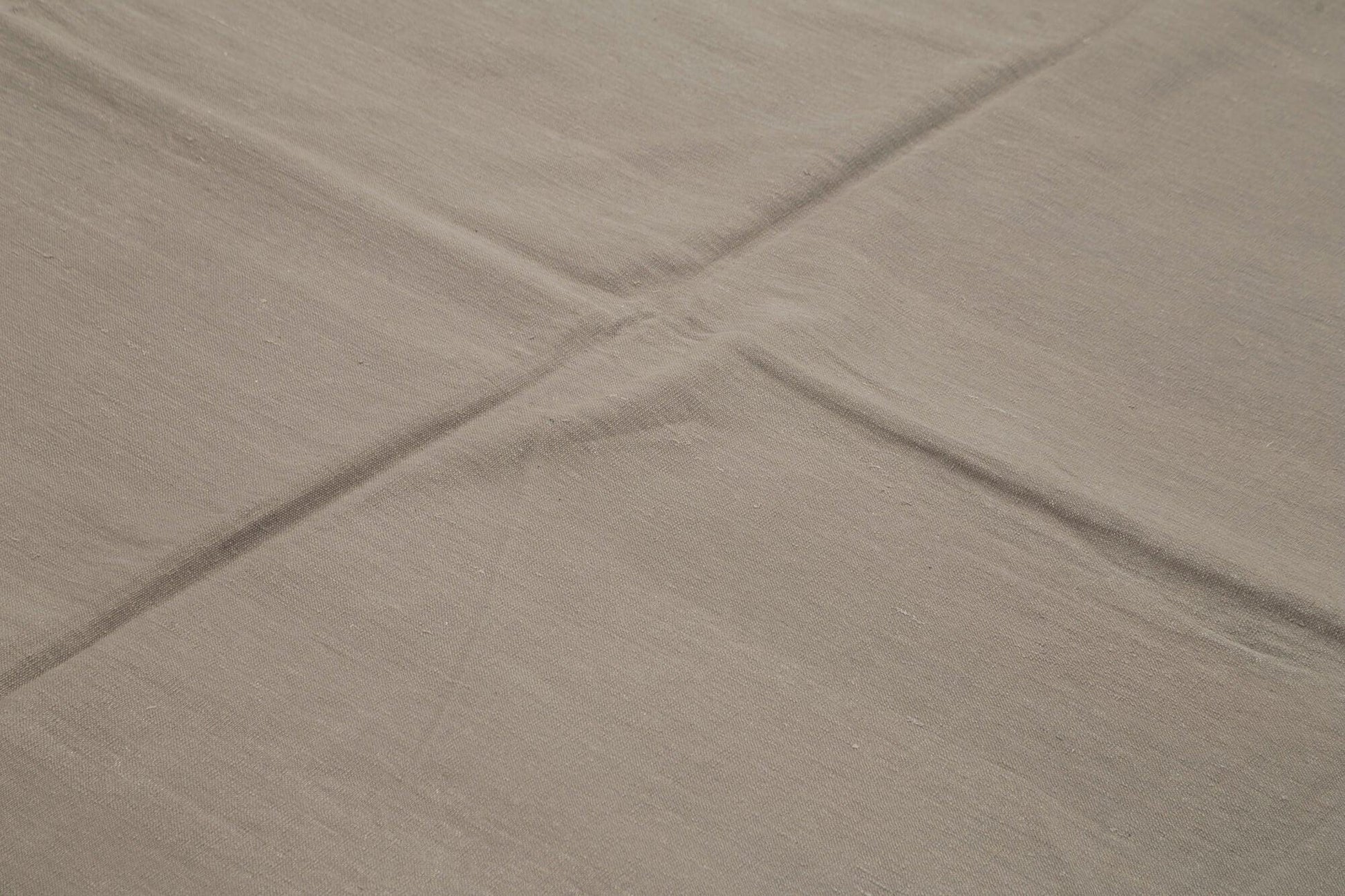 Geometric Duri Kahverengi Geometrik Pamuk Yün El Dokuma Halısı 280x370 Agacan