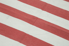 Geometric Duri Kırmızı Geometrik Pamuk Yün El Dokuma Halısı 106x172 Agacan