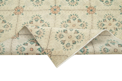 Checkered Kilim Bej Damalı Pamuk Yün El Dokuma Halısı 147x251 Agacan