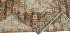 Checkered Kilim Beyaz Damalı Pamuk Yün El Dokuma Halısı 150x216 Agacan